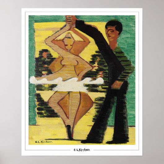 Ernst Ludwig Kirchner Zedign Kunstposter #48 Poster (Voorkant)