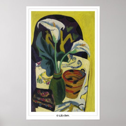 Ernst Ludwig Kirchner Zedign Kunstposter #505-2 Poster (Voorkant)