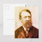 Ernst Mach Briefkaart (Voorkant / Achterkant)