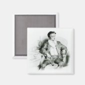 Ernst Theodor Amadeus Hoffmann Magneet (Voorkant / Achterkant)