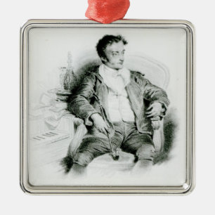 Ernst Theodor Amadeus Hoffmann Metalen Ornament