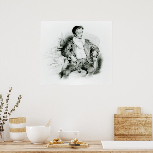 Ernst Theodor Amadeus Hoffmann Poster (Keuken)