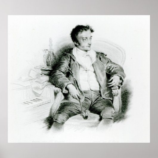 Ernst Theodor Amadeus Hoffmann Poster (Voorkant)