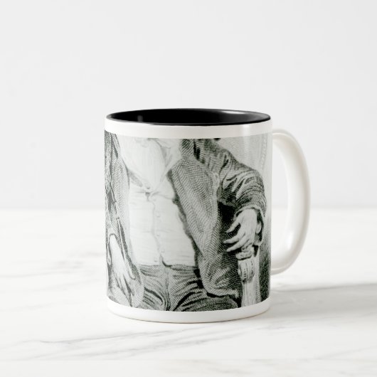 Ernst Theodor Amadeus Hoffmann Tweekleurige Koffiemok (Voorkant rechts)