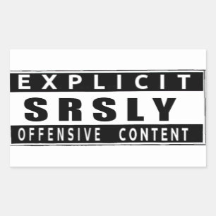 Ernstig aanstootgevende Stickers
