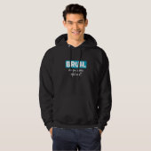 Ernstig Bruh U Serious Slang Hip Bruh Hop Minima Hoodie (Voorkant volledig)