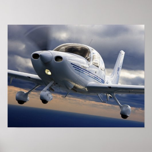 Ernstig Cirrus Poster (Voorkant)