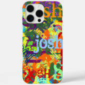 Ernstig gepersonaliseerd Case-Mate iPhone case (Achterkant)