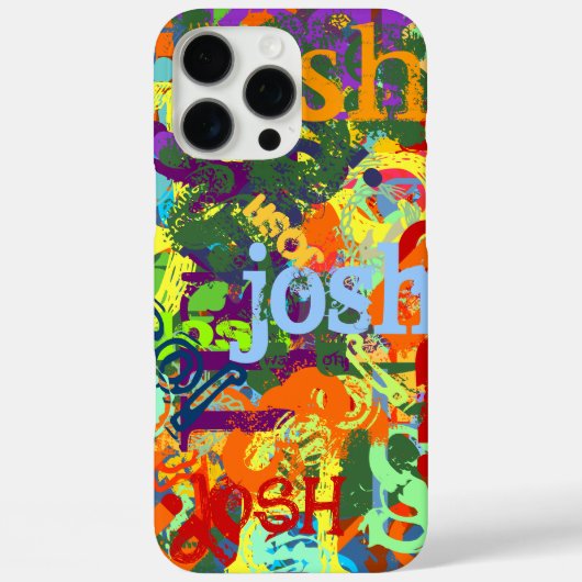 Ernstig gepersonaliseerd Case-Mate iPhone case (Achterkant)