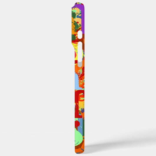 Ernstig gepersonaliseerd Case-Mate iPhone case (Achterkant / Links)