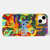 Ernstig gepersonaliseerd Case-Mate iPhone case (Achterkant (horizontaal))