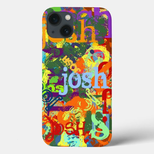 Ernstig gepersonaliseerd Case-Mate iPhone case (Achterkant)