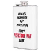 Ernstig grappige vasectomie zonder procreation heupfles (Links)