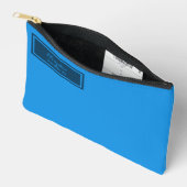 Ernstig Klassiek Minimaal Eenvoudig Blauw Etui (Open)