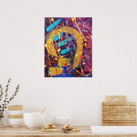 Ernstig ongetiteld #3 poster (Keuken)