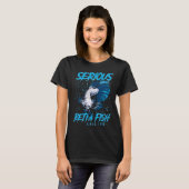 Ernstig over Betta-viskweker sinds 1996 T-shirt (Voorkant volledig)
