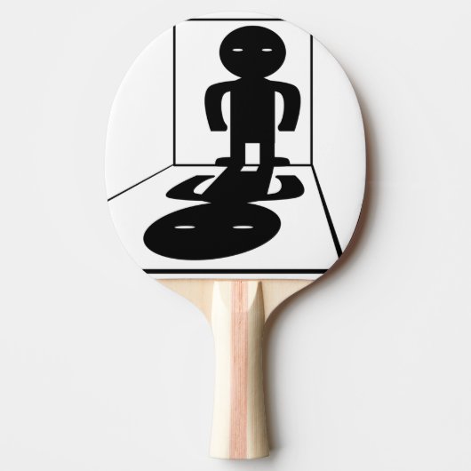 Ernstig Racket Tafeltennisbatje (Voorkant)