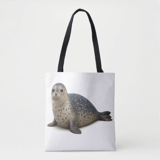 ernstig Schattig Tote Bag (Voorkant)