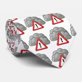 Ernstig Weather Alert Stropdas (Opgerold)