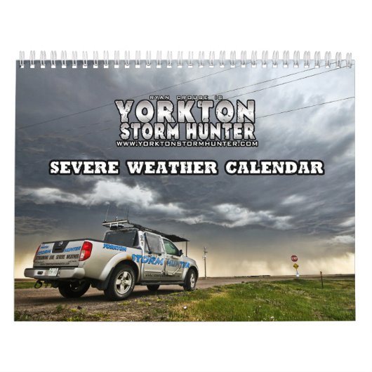 Ernstig weerkalender kalender (Hoes)