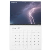 Ernstig weerkalender kalender (Jan 2027)