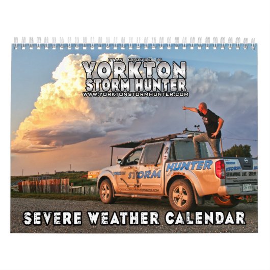 Ernstig weerkalender kalender (Hoes)
