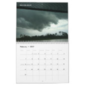 Ernstig weerkalender kalender (Feb 2027)