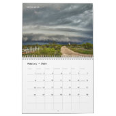 Ernstig weerkalender kalender (Feb 2026)