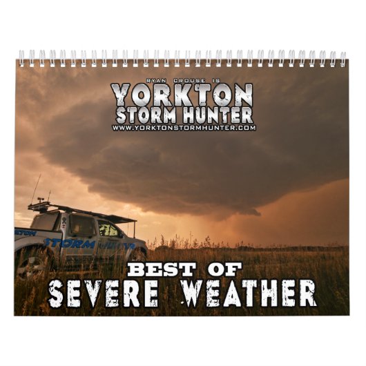 Ernstig weerkalender kalender (Hoes)