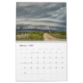 Ernstig weerkalender kalender (Feb 2027)