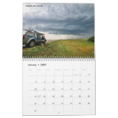 Ernstig weerkalender kalender (Jan 2027)