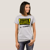 Ernstige allergische reactie op grappige T-shirts  (Voorkant volledig)