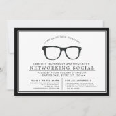 Ernstige bril | Maatschappelijk lokale bedrijven Kaart (Voorkant)