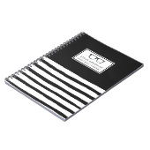 Ernstige bril | Opmerkingen en wachtwoorden Notitieboek (Linkerzijde)