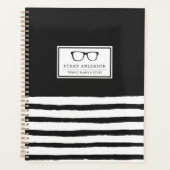 Ernstige bril | Wekelijkse plannen & spullen Planner (Voorkant)