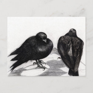 Ernstige duivensituatie 2012 briefkaart