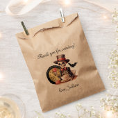 Ernstige fout Gotisch Skelet Halloween Baby Bday Bedankzakje (Geknipt)