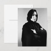 Ernstige gebogen Snape Briefkaart (Voorkant / Achterkant)