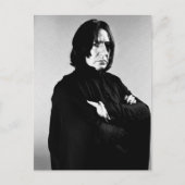 Ernstige gebogen Snape Briefkaart (Voorkant)