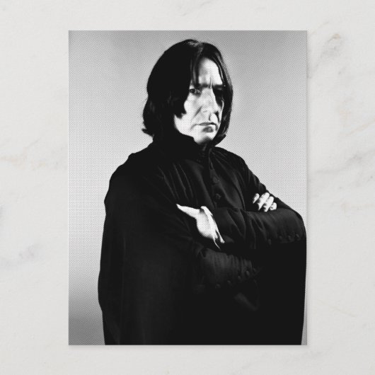 Ernstige gebogen Snape Briefkaart (Voorkant)