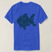 Ernstige groene FIsh T-shirt (Design voorkant)