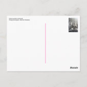 Ernstige jongeren op de  foto van zwemkleding briefkaart (Achterkant)