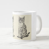 ernstige katten/Mokken van Sarr Grote Koffiekop (Voorkant rechts)