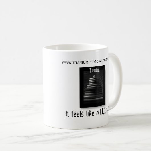 Ernstige koffie-Mok Koffiemok (Voorkant rechts)