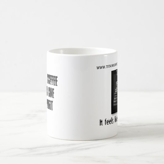 Ernstige koffie-Mok Koffiemok (Center)