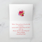ERNSTIGE LIEFDESKAART BEDANKKAART (Binnen)
