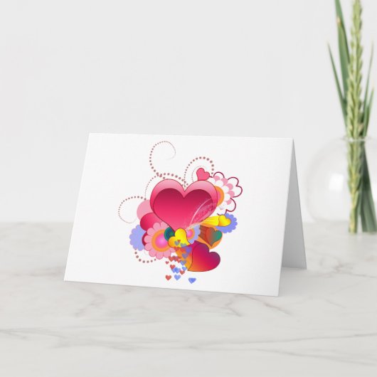ERNSTIGE LIEFDESKAART BEDANKKAART (Voorkant)