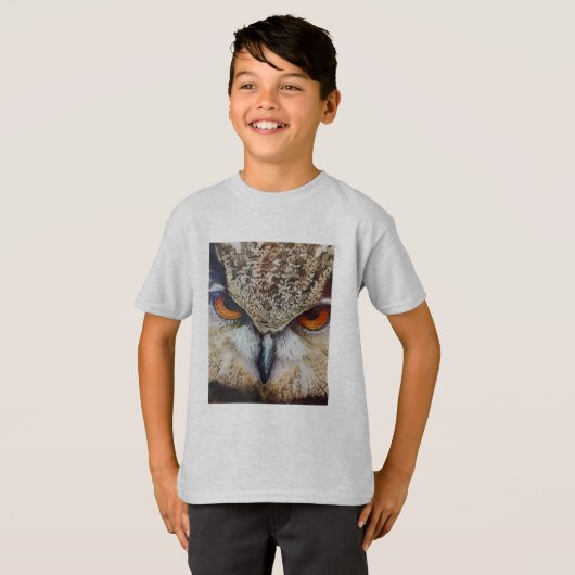 Ernstige olievlek t-shirt (Voorkant volledig)