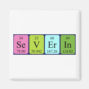 Ernstige periodieke lijstnaammagneet magneet