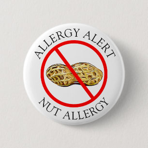 Ernstige Pinda Allergy Alert Button